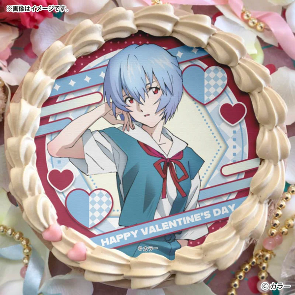 レア】エヴァンゲリオン バレンタイン ハート缶バッジ 式波・アスカ