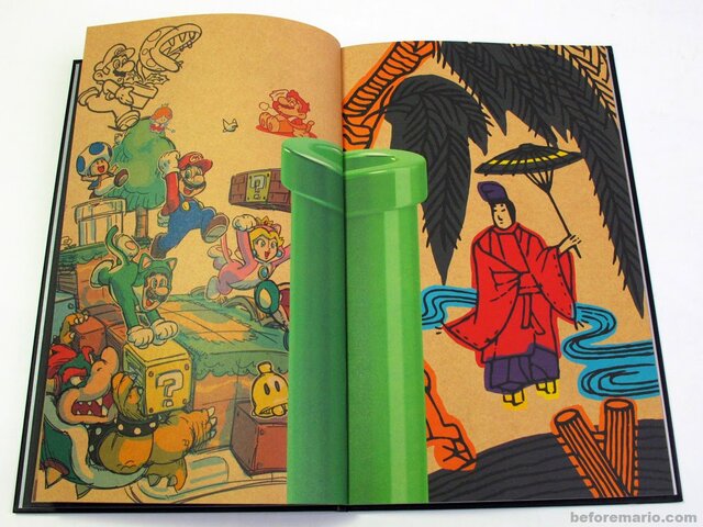 任天堂の2014年会社案内パンフレットは花札風！マリオやルイージが「桐