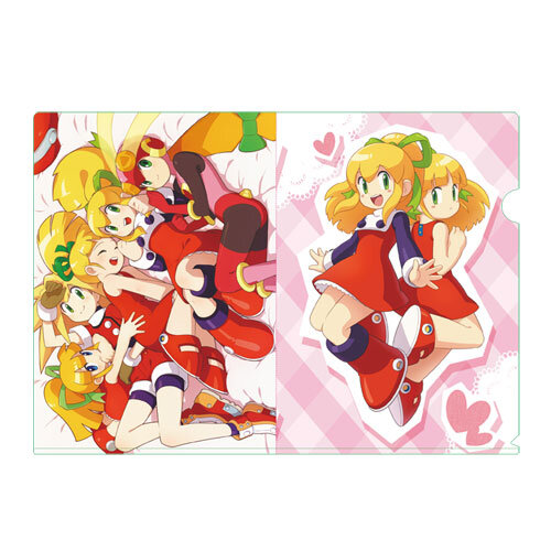 歴代ロックマンとロールが描かれたクリアファイル発売決定！『逆転裁判