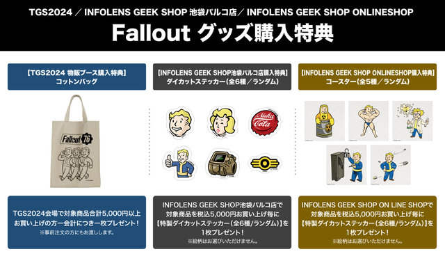 TGS 2024」にベセスダとインフォレンズが初の共同出展！『Fallout