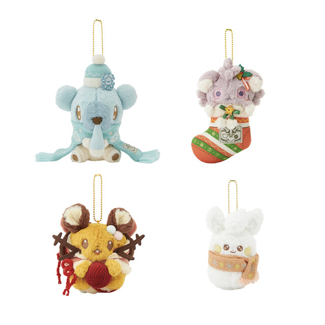 マフラーに包まるピカチュウたちがキュート…！もこもこ暖かそうな