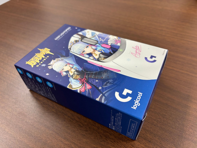 Logicoolの『原神』コラボマウス実物をチェック！神里綾華が大きく描か