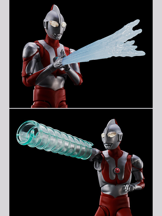 スペシウム光線からキャッチリングまで、エフェクトパーツ多すぎ