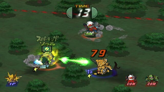 ゲームキューブの名作がWiiに移殖『SDガンダム ガシャポンウォーズ』6