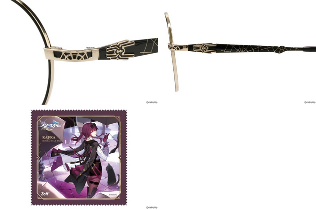 崩壊：スターレイル』×「Zoff」コラボが実現！“カフカ、丹恒・飲月