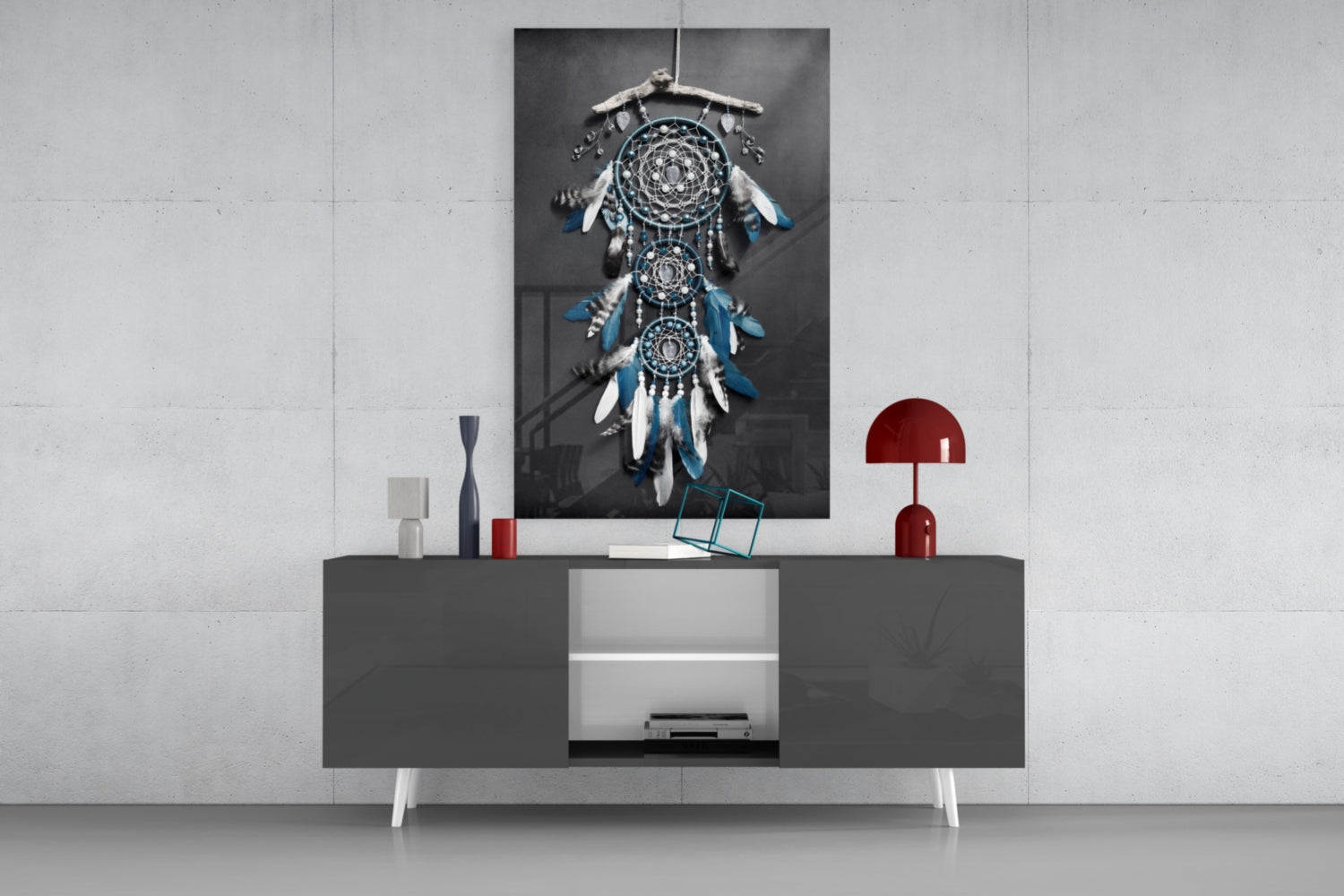 Stunning Dreamcatcher Glass Art – Elevate Your Space