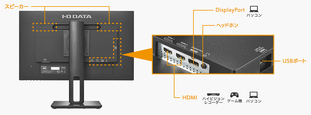 LCD-D241D-FX | フリースタイルスタンド＆3辺フレームレスパネル採用