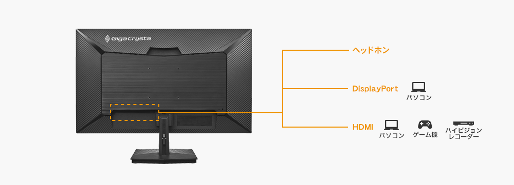 LCD-GD271SH | 120Hz対応27型ゲーミングモニター「GigaCrysta」 | アイ