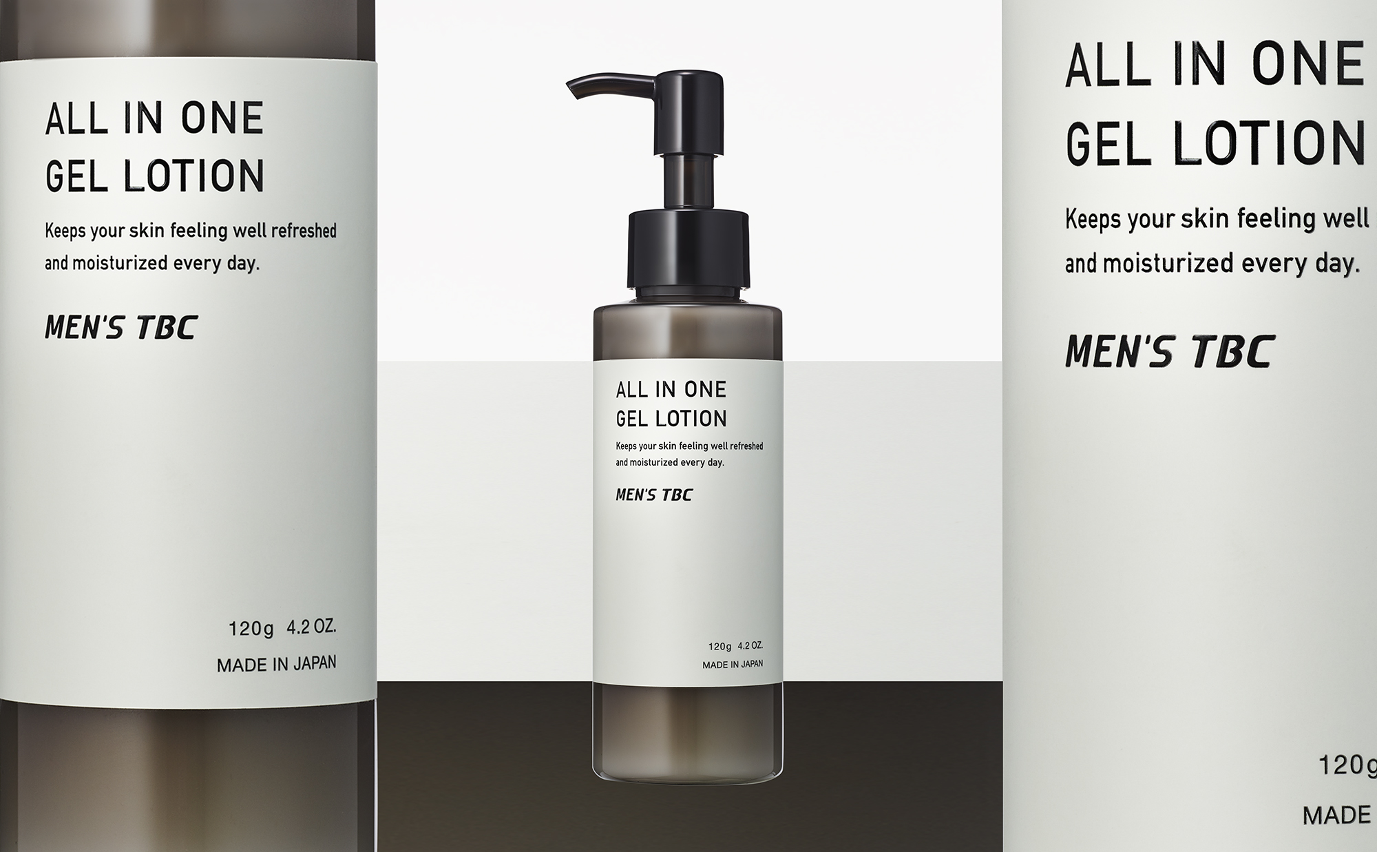 TBC | ALL IN ONE GEL LOTION | Package & DS – ichi design inc