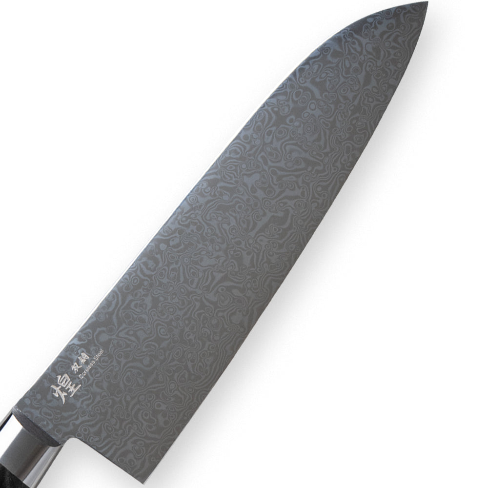 煌 -双鋼- コアレス 三徳包丁 紅蓮（ぐれん） – 堺一文字光秀