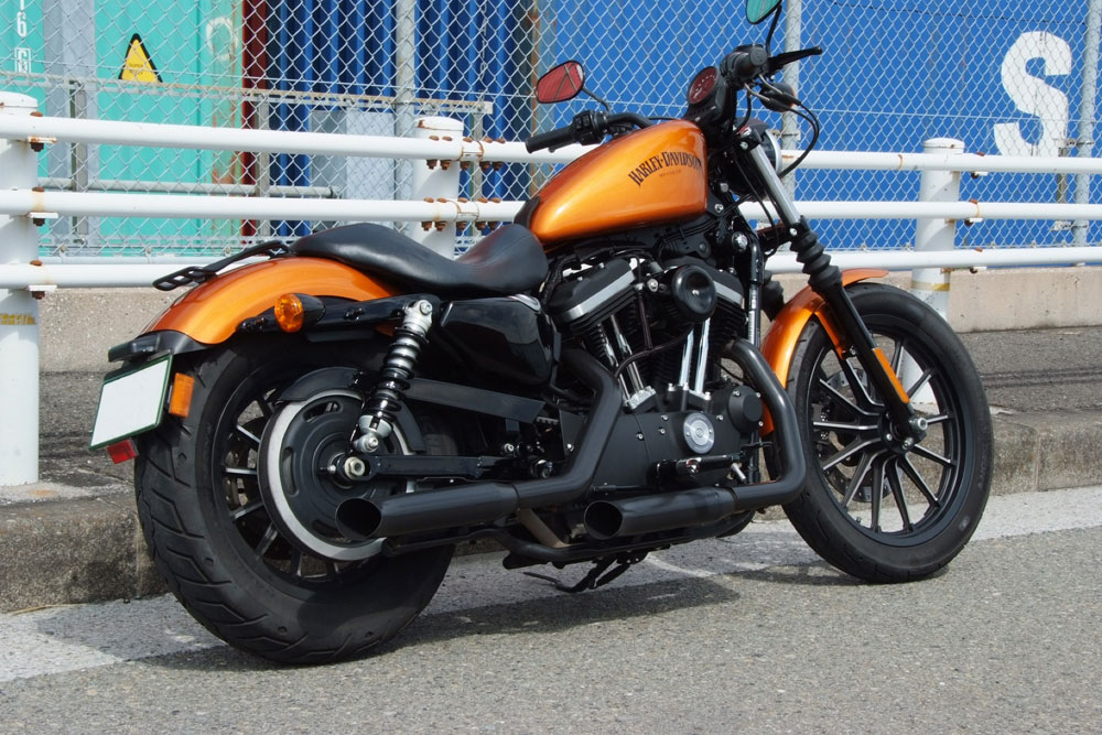 オリジナルパーツ for Harley-Davidson 275ターンナウトマフラー | 一