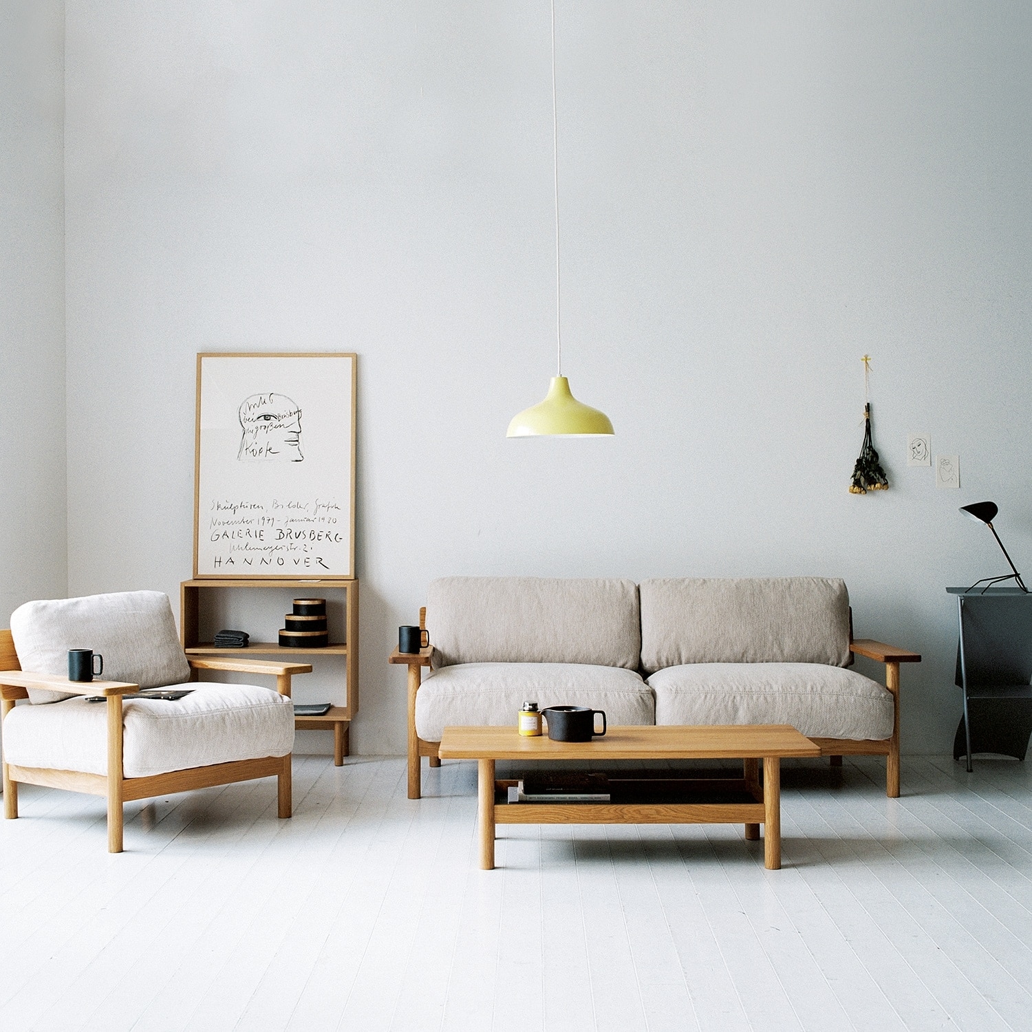 受注生産品】DIMANCHE SOFA (C3)｜3人掛け｜IDEE SHOP Online