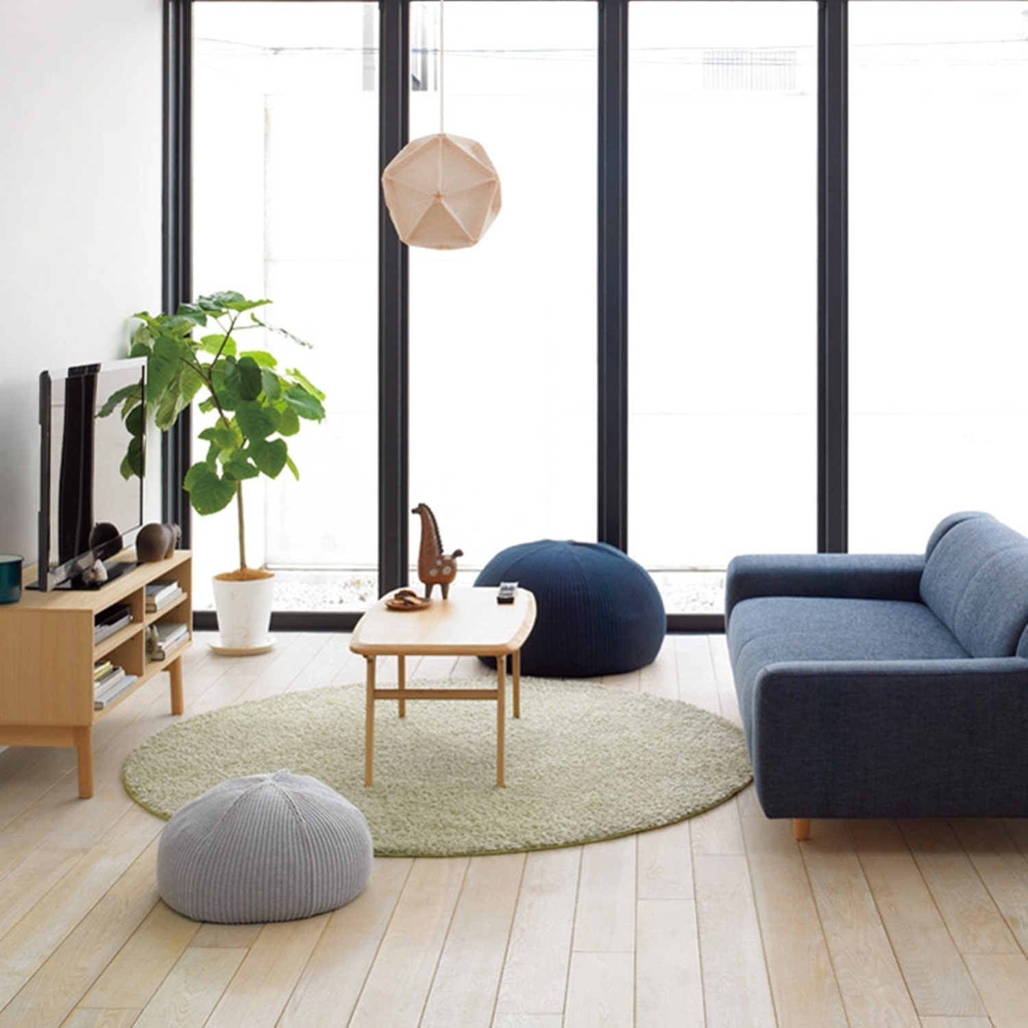 AQUA】IDEE☆ミニプーフ☆美品 PUUF, MINI PUUF｜IDEE SHOP Online