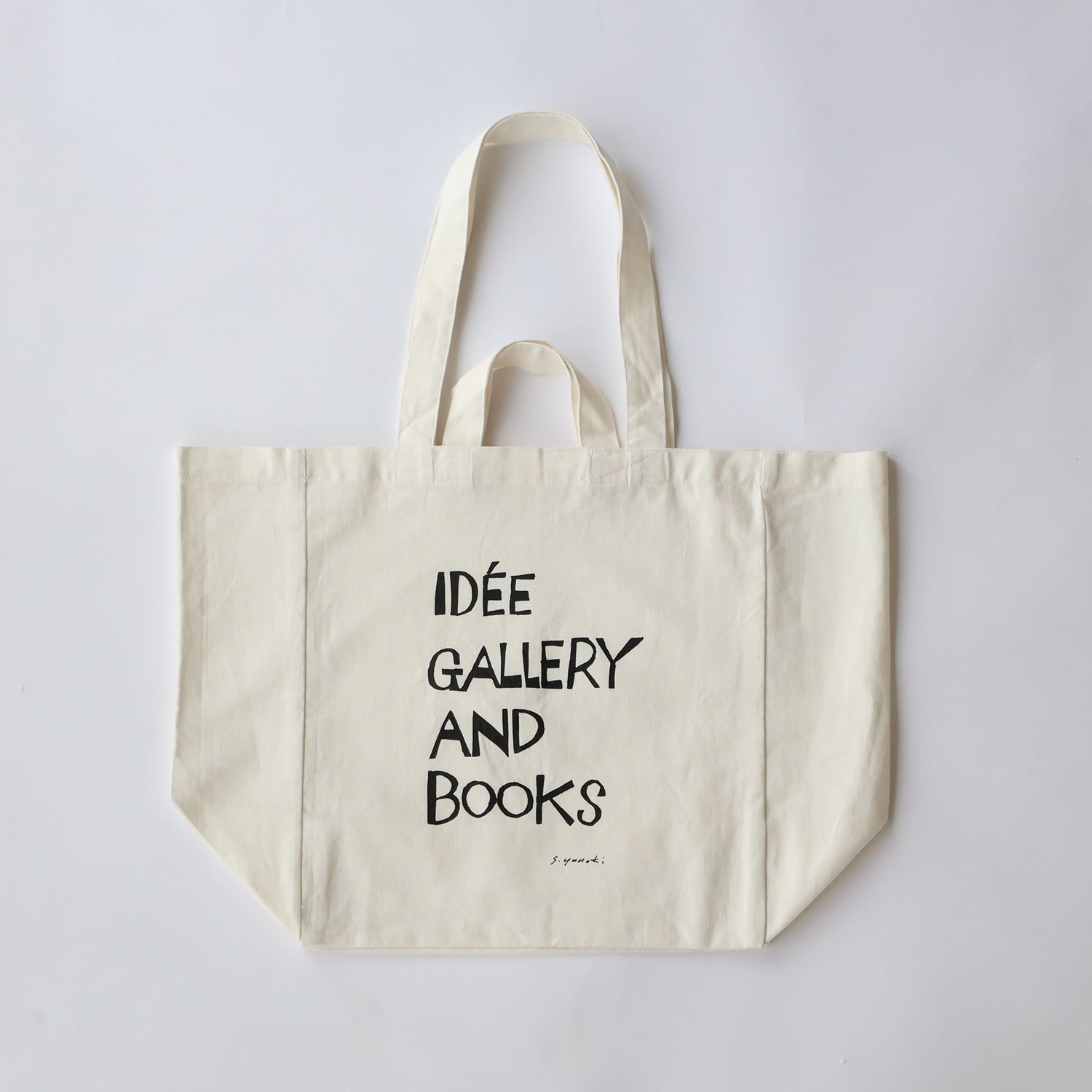 柚木沙弥郎デザイン IDEE Linen Cotton Tote Bag GALERY AND BOOKS