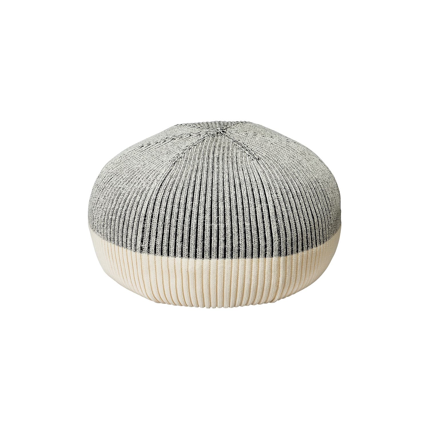 MINI PUUF Cover White×Black MIX｜1人掛け｜IDEE SHOP Online