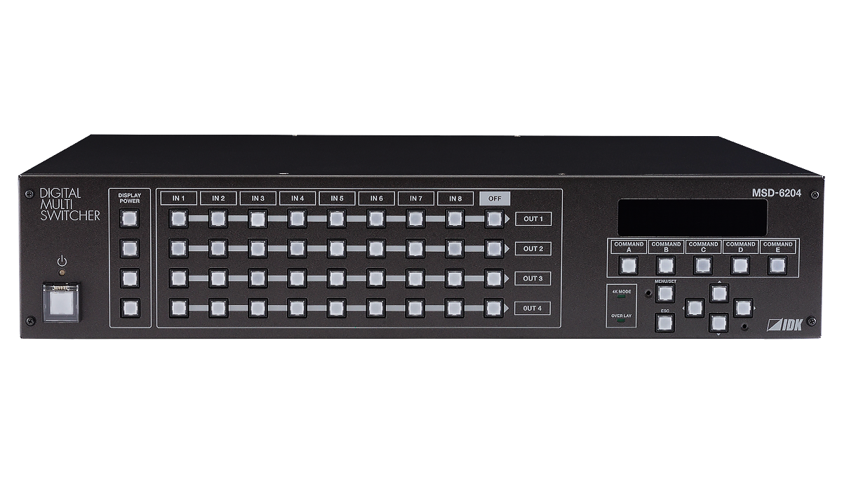 MSD-6204 - Digital Multi Switcher | IDK Corporation
