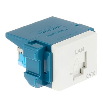 NR3170 情報モジュラジャック CAT6 成端埋込型 ぐっとす（ミルキー