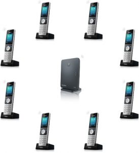 ハイパフォーマンス DECT コードレスIP電話システム W60P: 通信機器