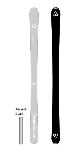 ID One USA ski SR-NSX in 160 or 168 cm White, Black or Brown | SR