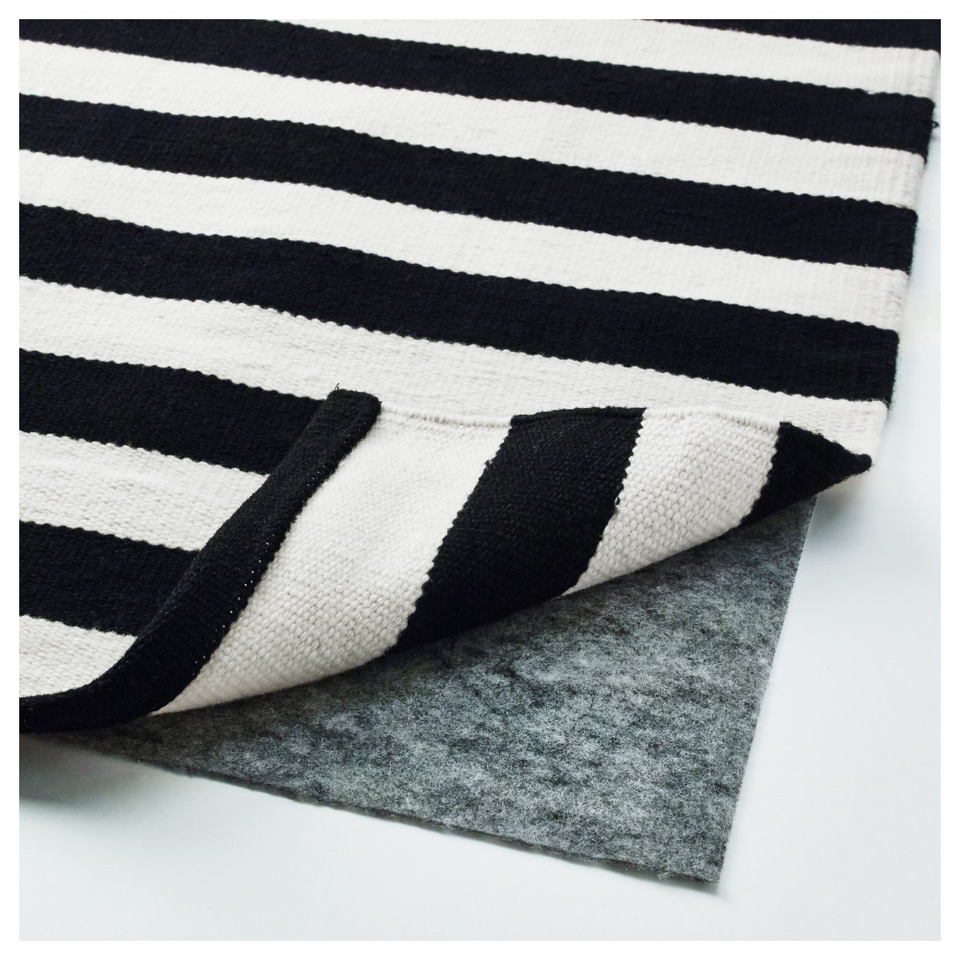STOCKHOLM ストックホルム ラグ 平織り, ハンドメイド/ストライプ