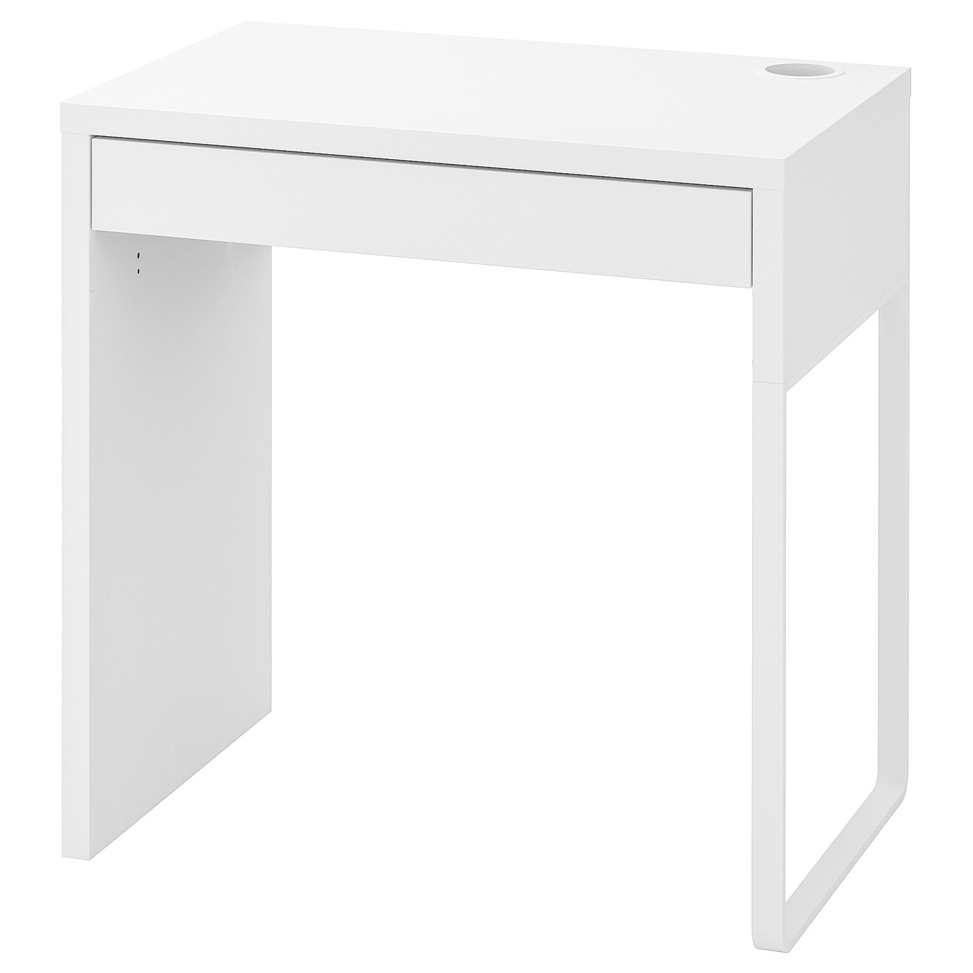 MICKE Desk, white, 28 3/4x19 5/8