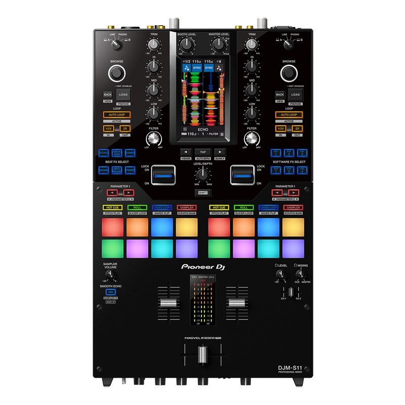 Pioneer DJ DJM-S11 【無償版Serato DJ Pro / rekordbox対応