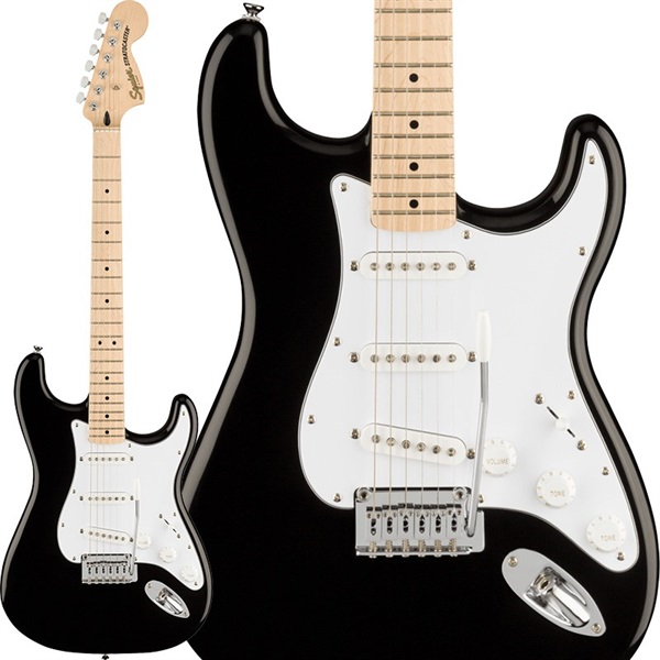 Squier by Fender Affinity Series Stratocaster (Black/Maple