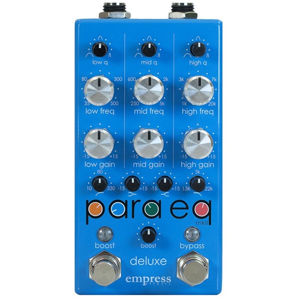 Empress Effects ParaEQ MKII Deluxe [EQ w/ Boost Pedal (Deluxe