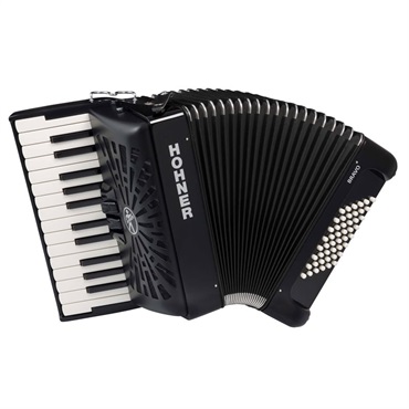 Hohner (アコーディオン専門店・出荷前検品発送)Bravo II 48 BLK