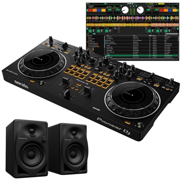 Pioneer DJ DDJ-REV1 + DM-40D スピーカーセット 【無償ダウンロード版