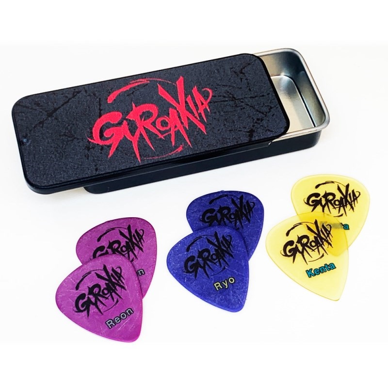 Dunlop (Jim Dunlop) GYROAXIA TIN／オリジナル缶ケース入りピック