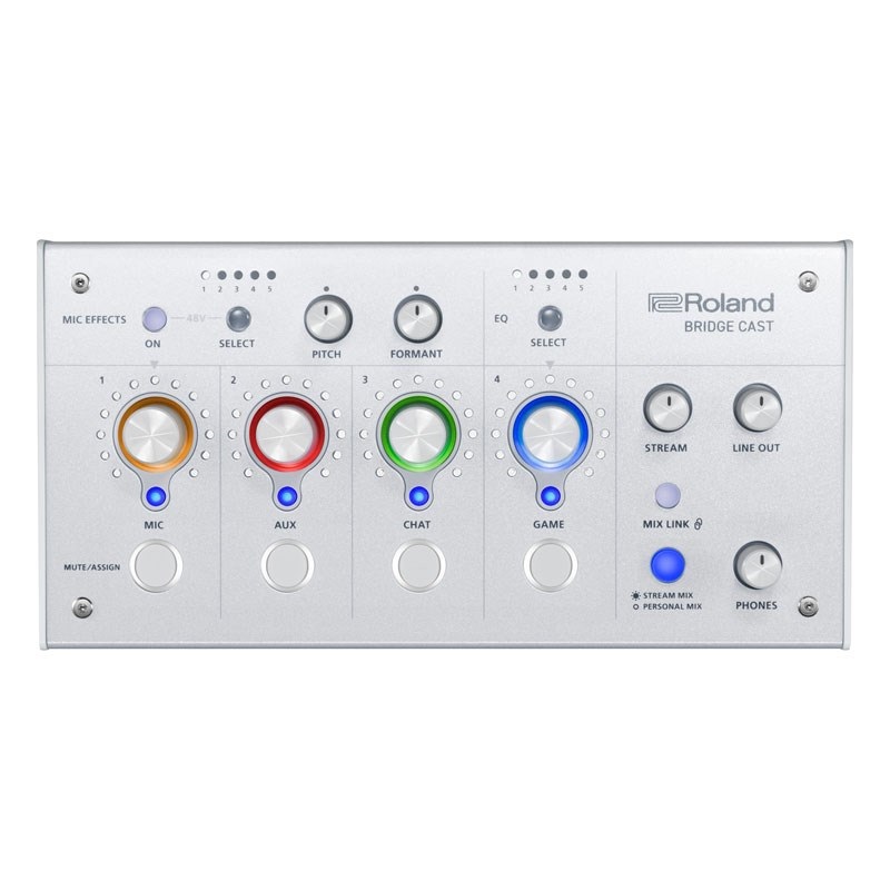 Roland BRIDGE CAST White(デュアルバス対応・配信・ゲーミング