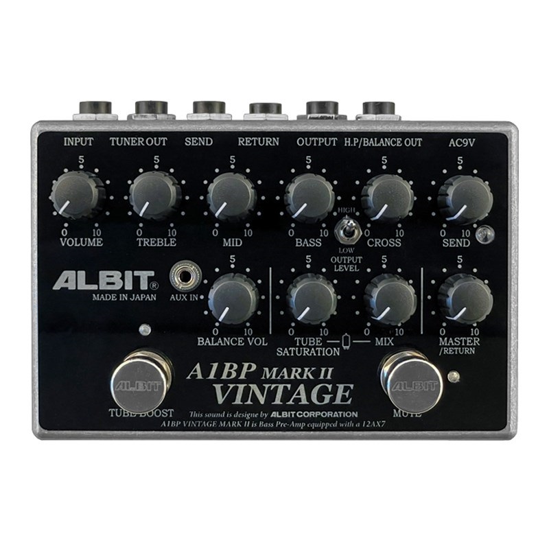 ALBIT A3GP MARK II 真空管プリアンプ ALBIT A3GP MARK II 真空管