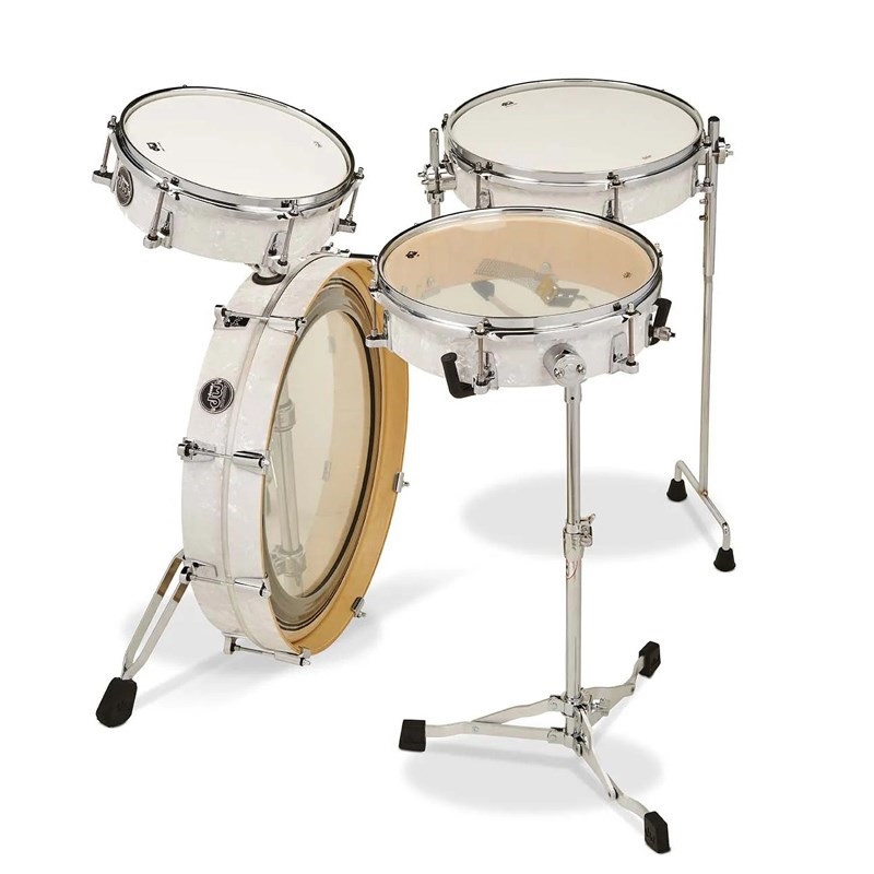 dw DRKTPFC04RKWM [Performance Series 4-Piece Low Pro Drum Kit