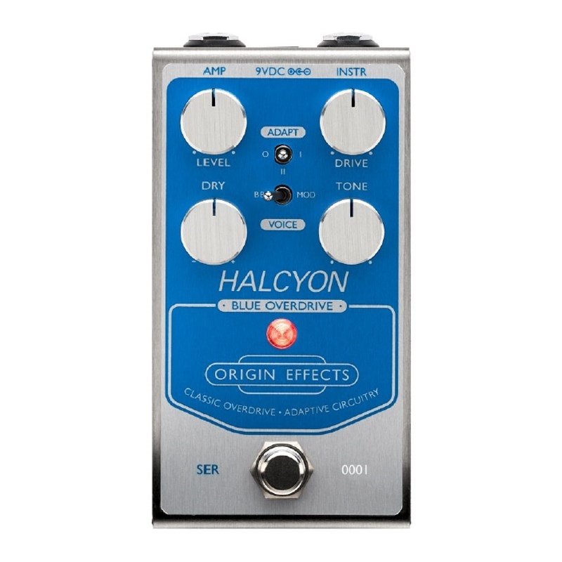 ORIGIN EFFECTS Halcyon Blue Overdrive（オリジンエフェクツ