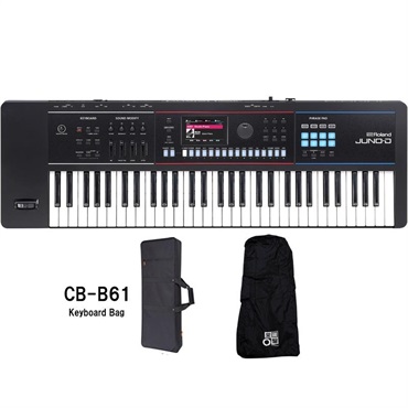 Roland JUNO-D6 背負える純正ソフトケースセット(CB-B61) レインカバー