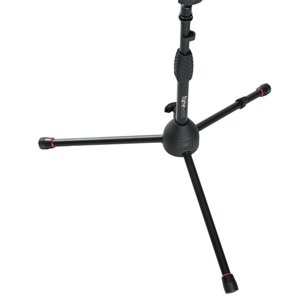 gator マイクスタンド 三脚式 黒と赤 gator マイクスタンド 三脚式 黒