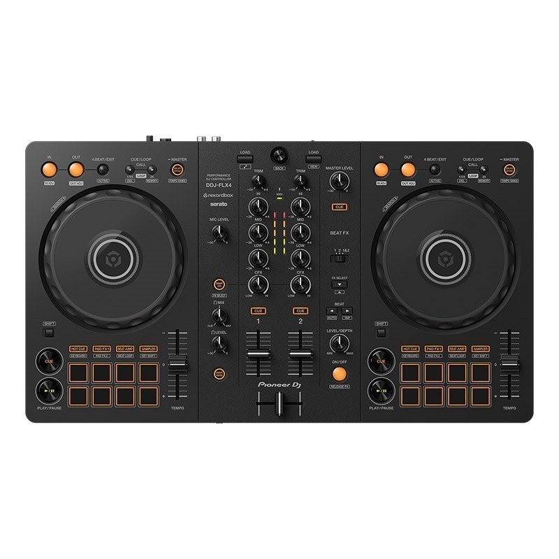 Pioneer DJ DDJ-FLX4 + ATH-S100BK ヘッドホン SET 【Power DJ's