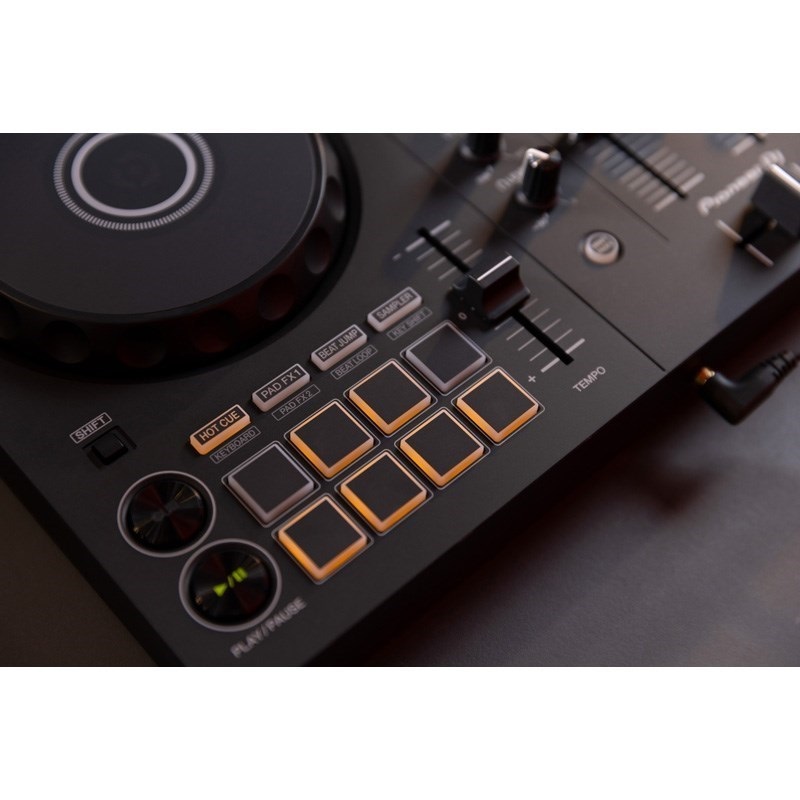 Pioneer DJ DDJ-FLX4 + ATH-S100BK ヘッドホン SET 【Power DJ's
