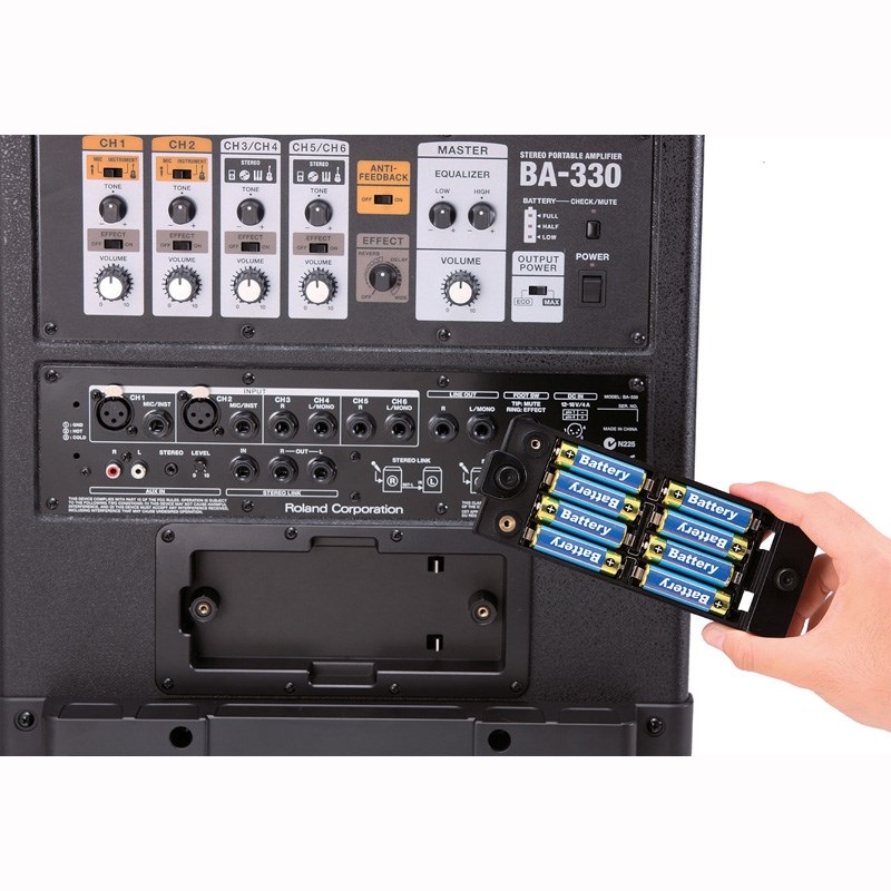 Roland BA-330 【ポータブルパワードスピーカー / 電池駆動対応