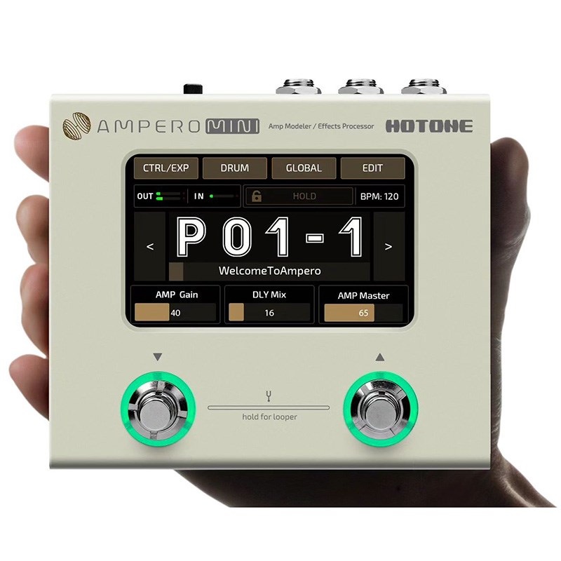 HOTONE 【WEB限定在庫処分セール】 Ampero Mini（ホットトーン）マルチ