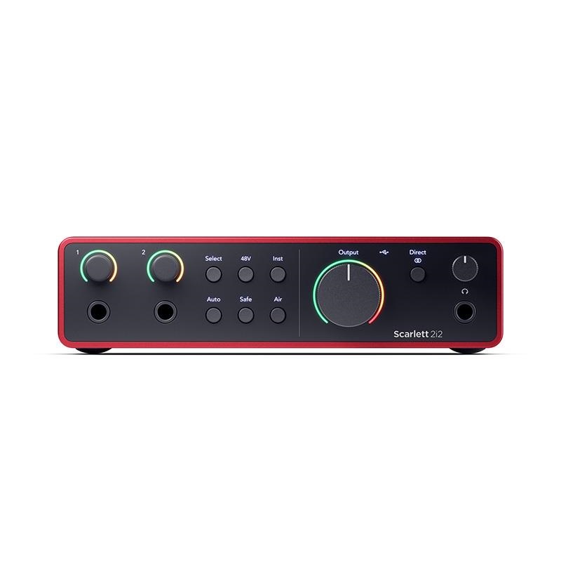 Focusrite Scarlett 2i2 gen4(2in2out・USB-C オーディオ