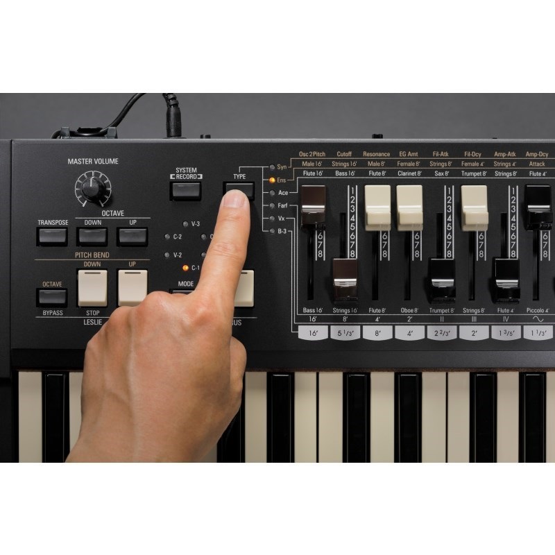 HAMMOND M-solo (49鍵盤・ハモンドドローバーオルガン) ｜イケベ楽器店