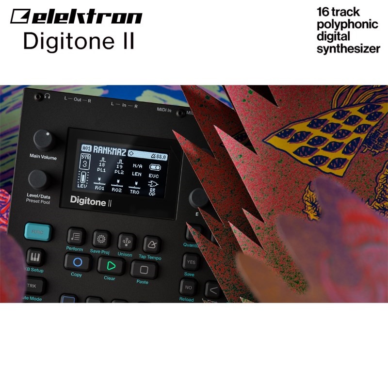 Digitone II シンセサイザー Elektron Digitone II | Elektron