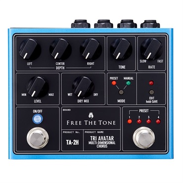 Free The Tone TRI AVATAR 2 TA-2H (MULTI-DIMENSIONAL CHORUS