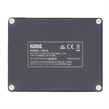 KORG Nu:Tekt OD-S BK 【NUTUBE】 オーバードライブ ｜イケベ楽器店