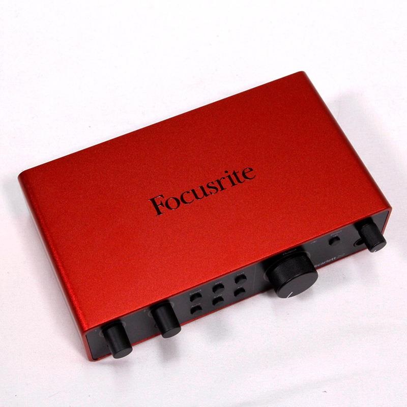 Focusrite Scarlett 2i2 赤 オーディオインターフェイス Scarlett 2i2