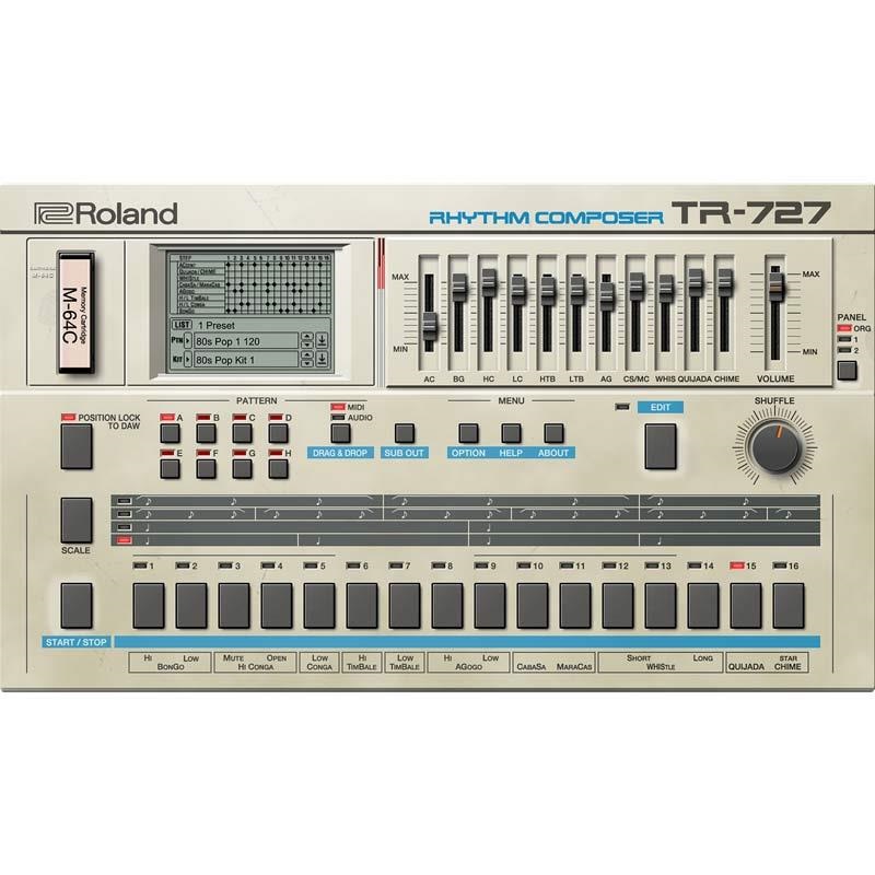 Roland TR-727 Software Rhythm Composer [Lifetime Key] (ローランド