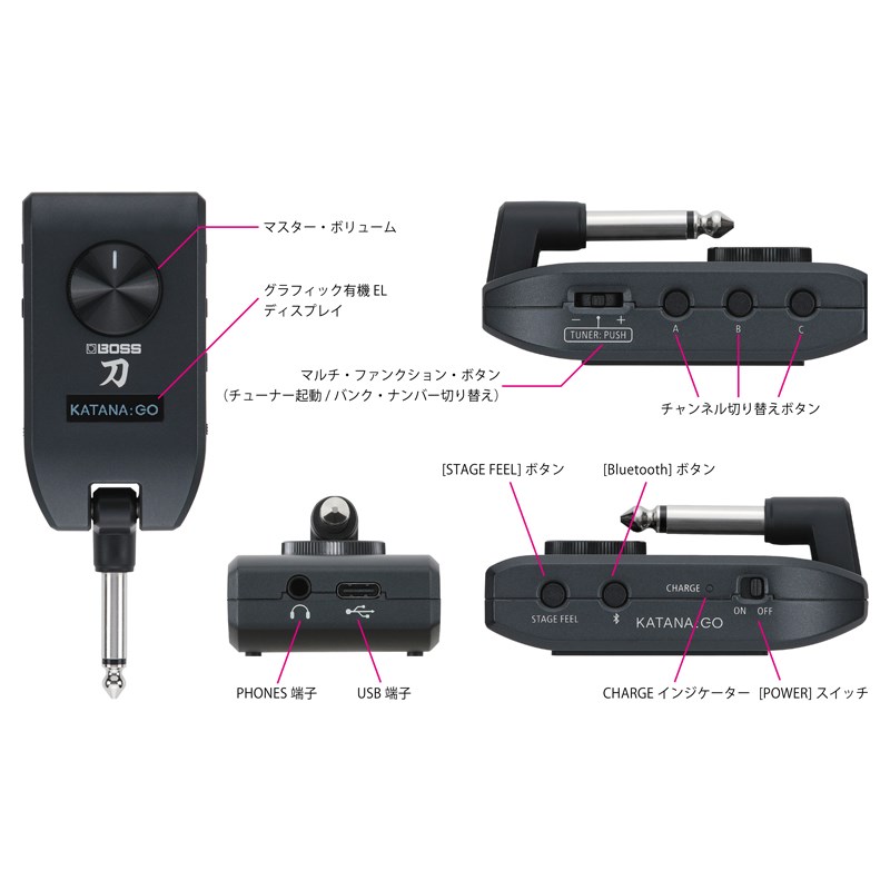 BOSS】多彩なアンプとエフェクト、日々の演奏を充実させるギター