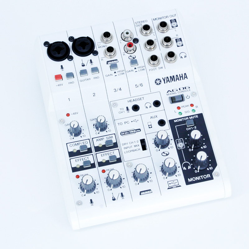 YAMAHA オーディオインターフェイス AG06 の買取価格｜イケベ楽器店